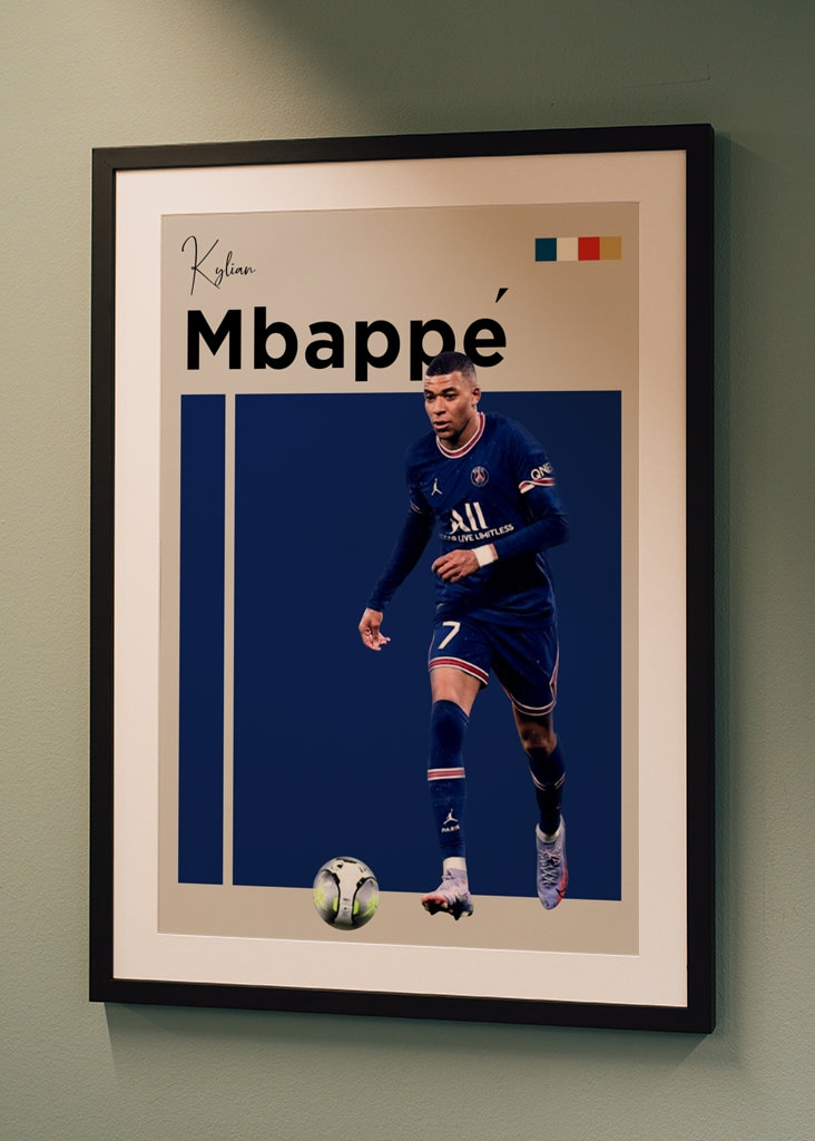 Kylian Mbappé Potrait