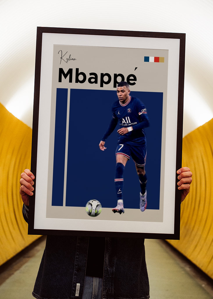 Kylian Mbappé Potrait