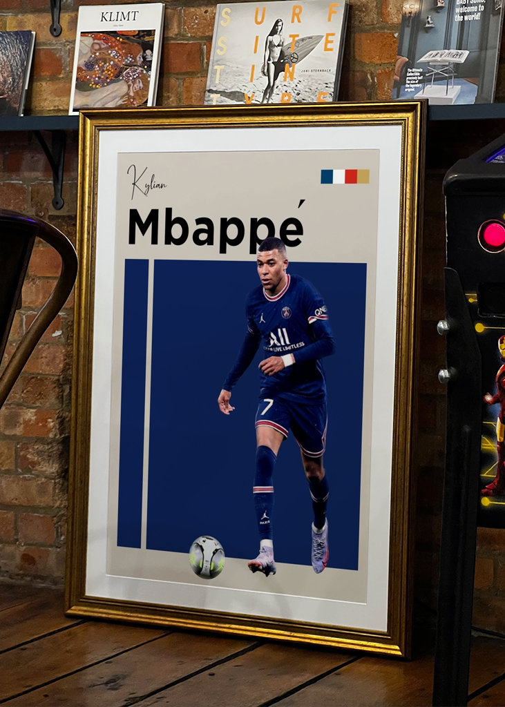 Kylian Mbappé Potrait
