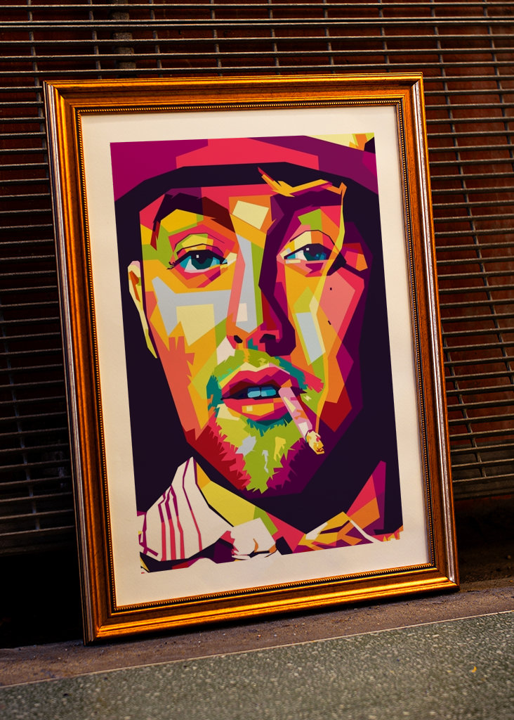 Mac Miller Pop Art