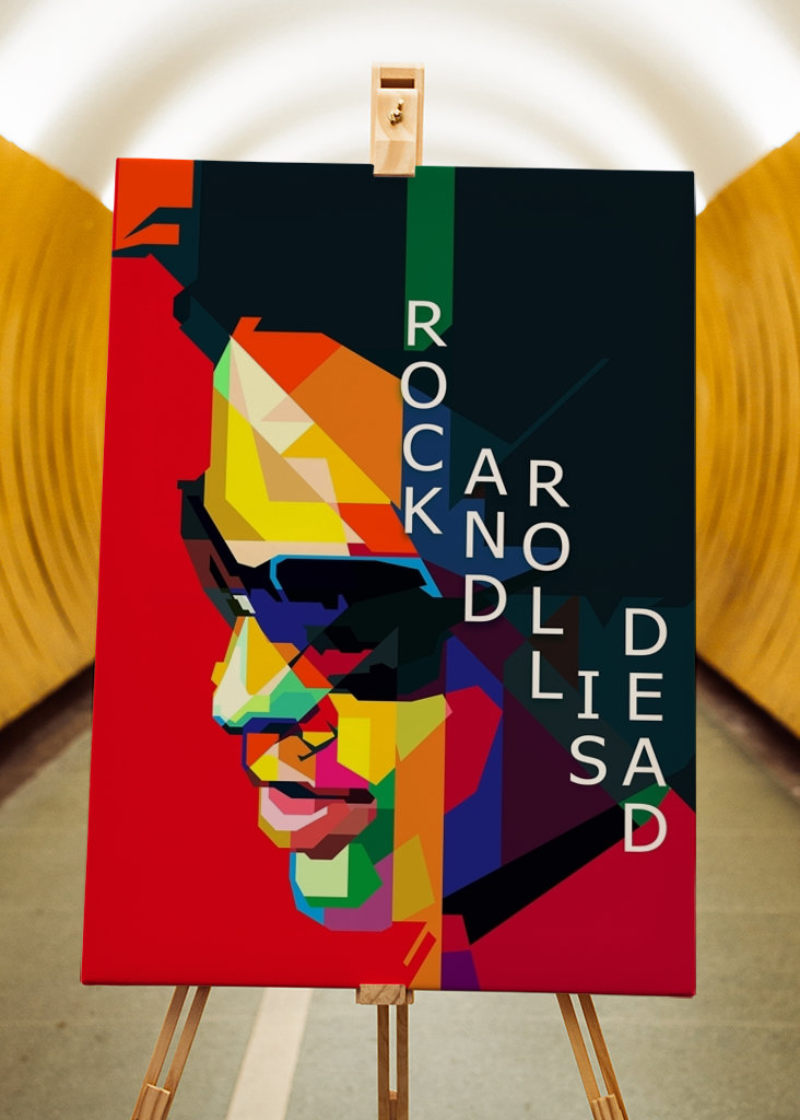 Lenny Kravitz Pop Art WPAP