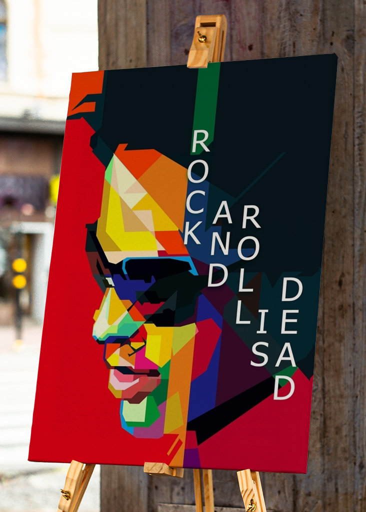 Lenny Kravitz Pop Art WPAP