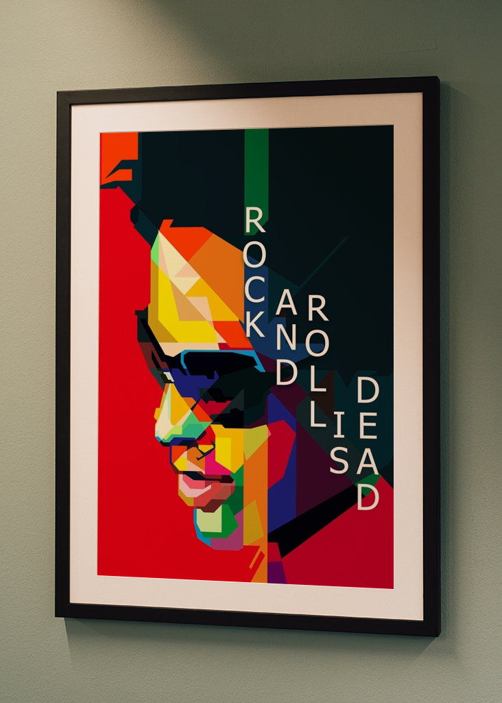 Lenny Kravitz Pop Art WPAP