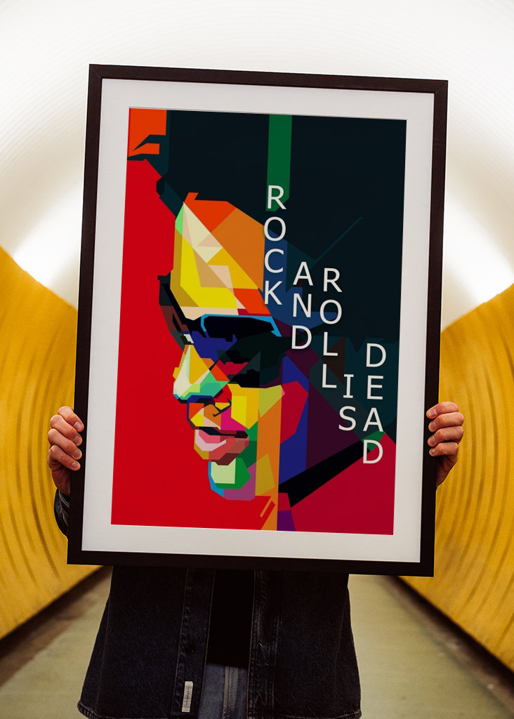 Lenny Kravitz Pop Art WPAP