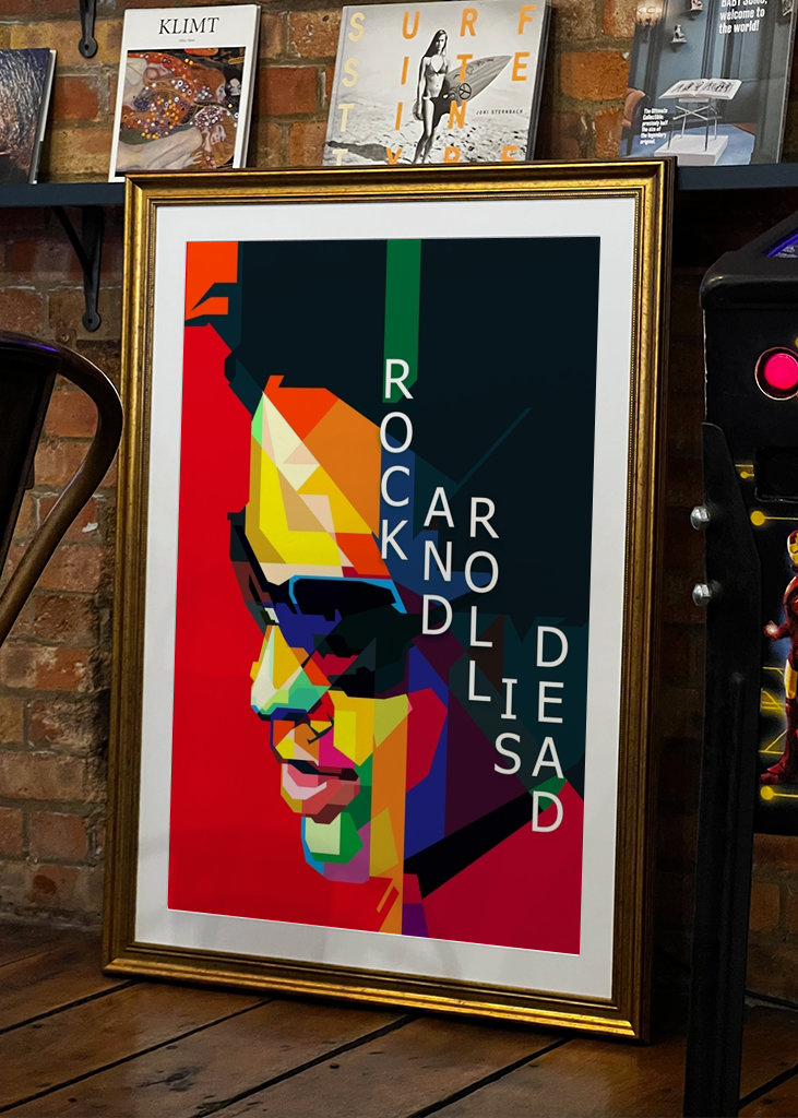 Lenny Kravitz Pop Art WPAP