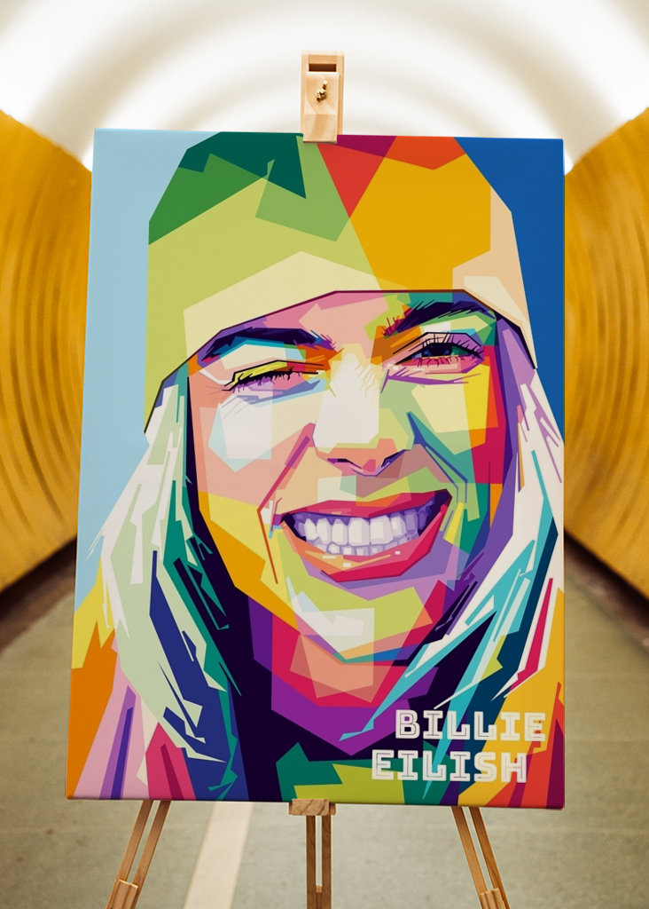 Billie Eilish con sombrero