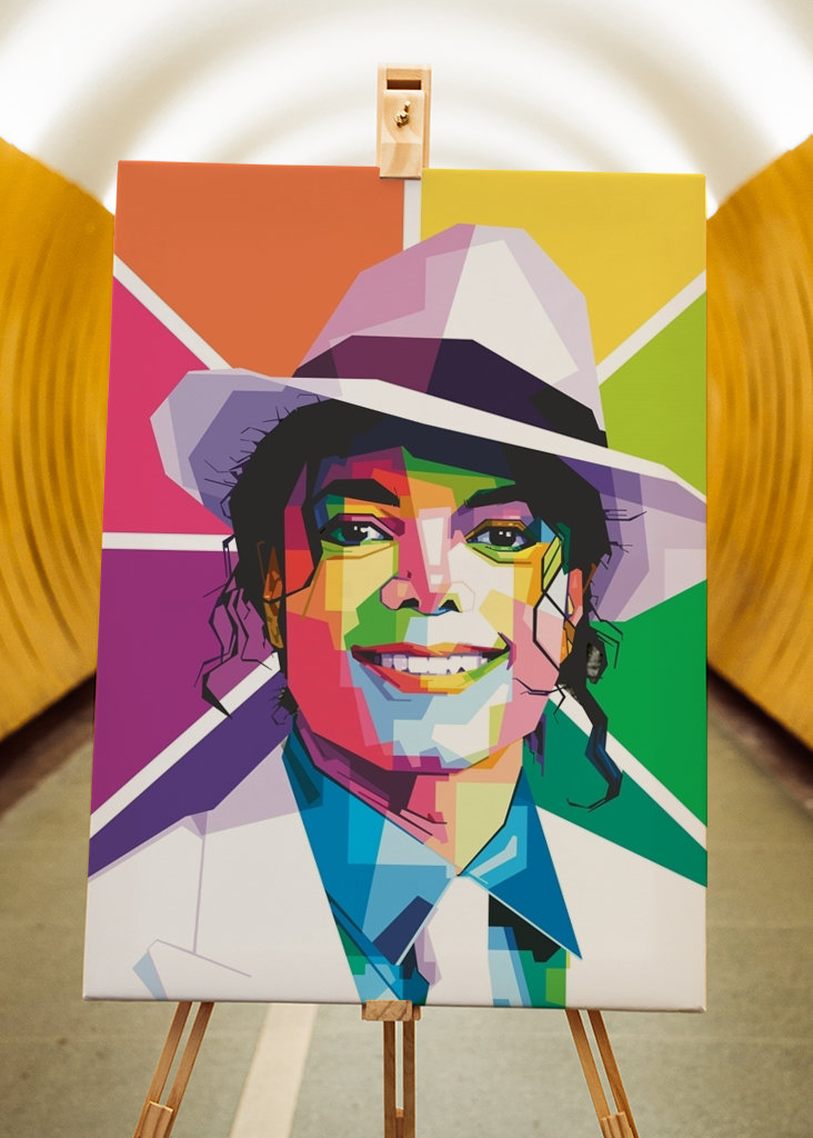 Michael Jackson s kloboukem