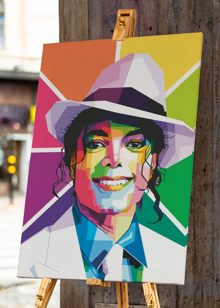 Michael Jackson s kloboukem