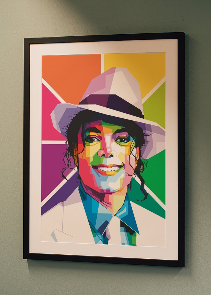 Michael Jackson s kloboukem