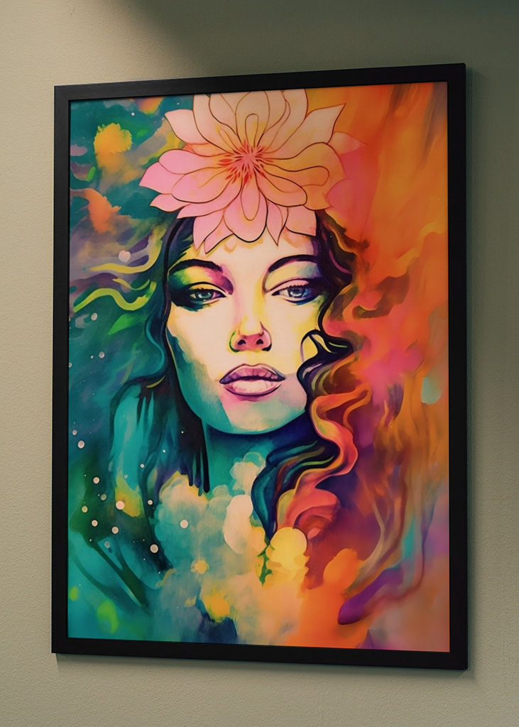 Ich liebe mich für meine Farben