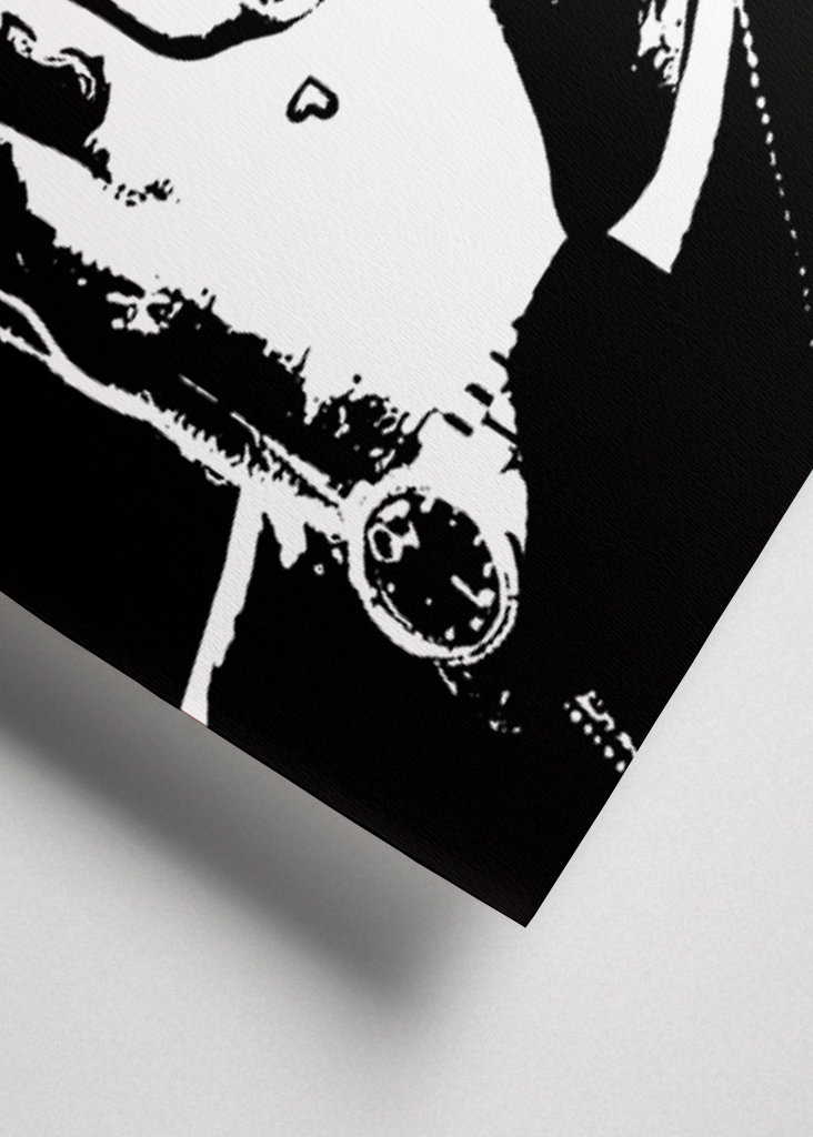 mac miller svart vit