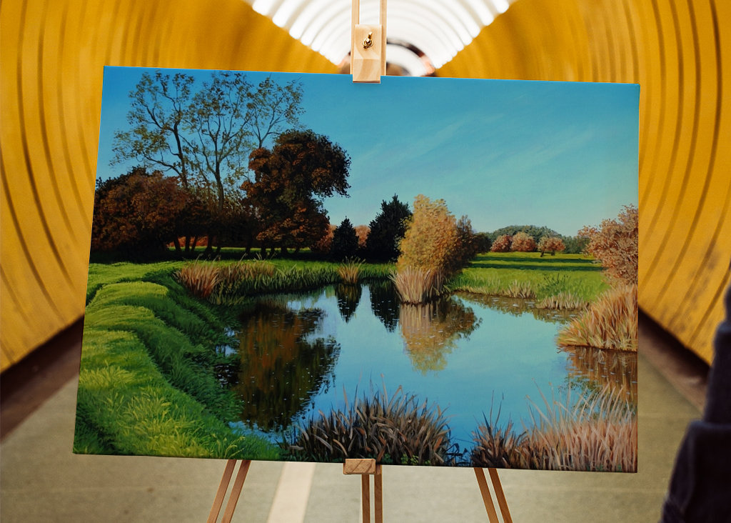 Késő nyár a tónál