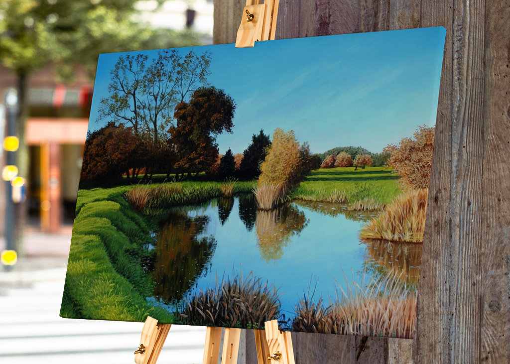 Késő nyár a tónál