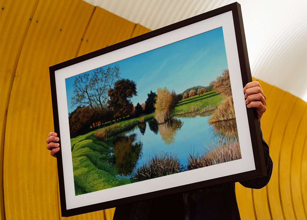 Késő nyár a tónál