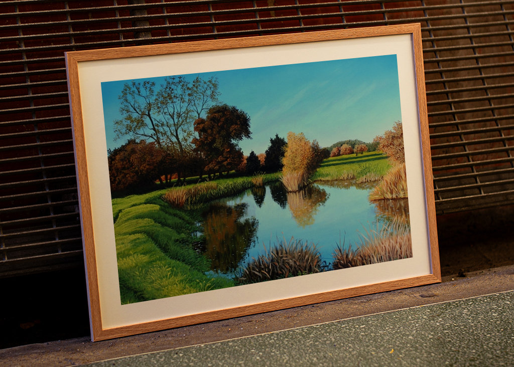 Késő nyár a tónál