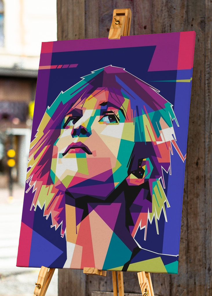 Hayley Williams pop art style 