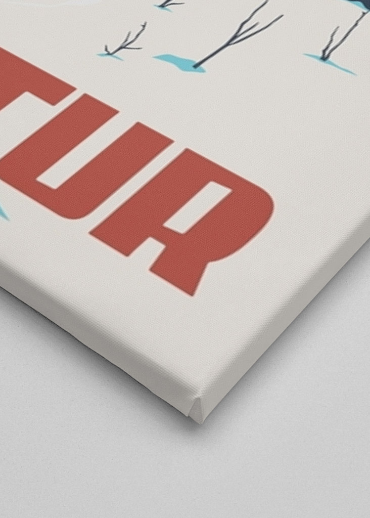 God Tur:  Retro Winter Skiing