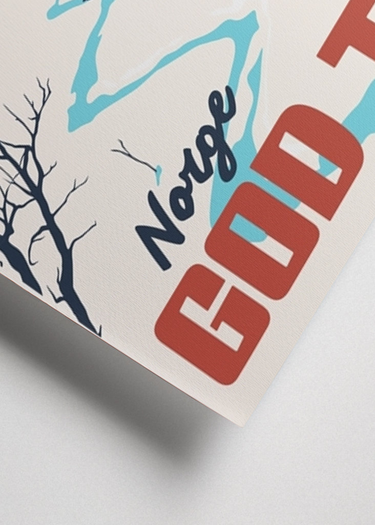 God Tur:  Retro Winter Skiing