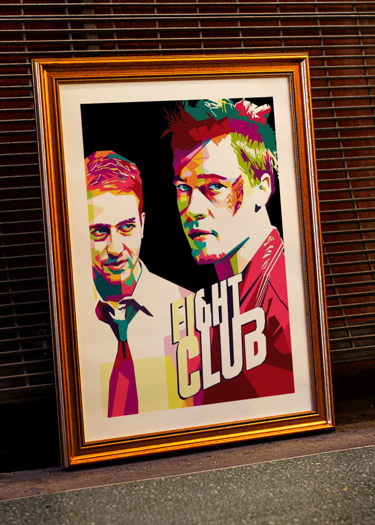 Fight Club Pop Art