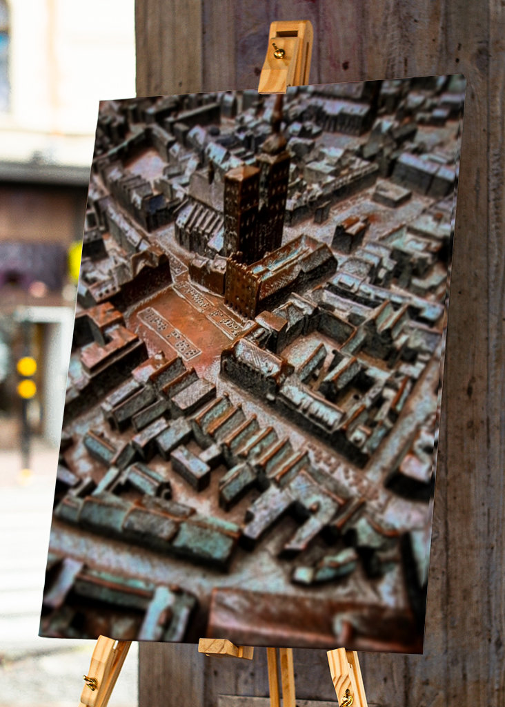 Metall Miniatur von Stralsund