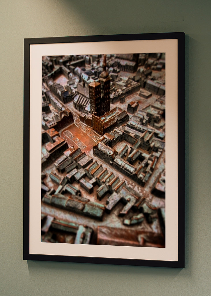 Metall Miniatur von Stralsund