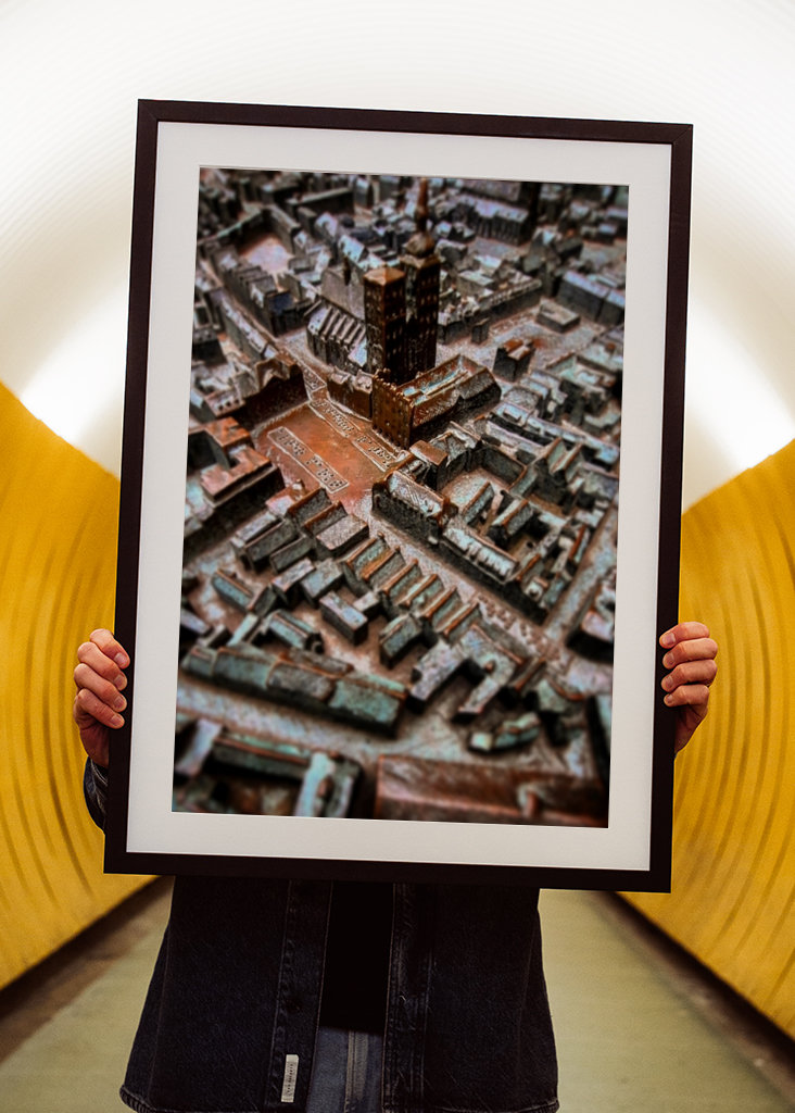 Metall Miniatur von Stralsund