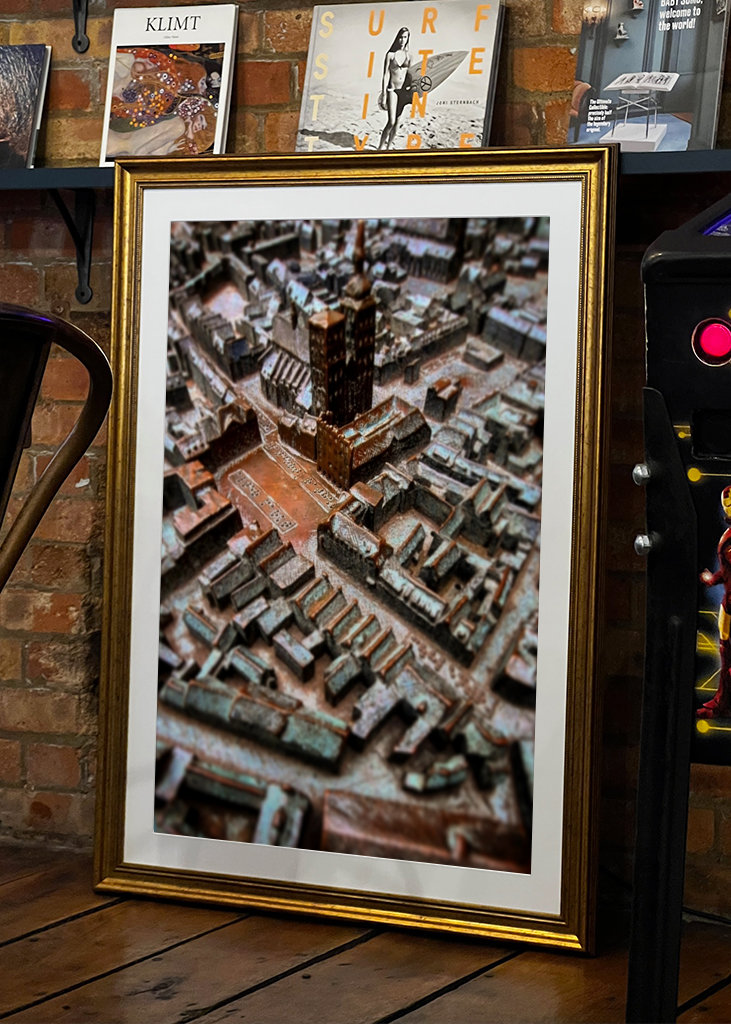 Metall Miniatur von Stralsund