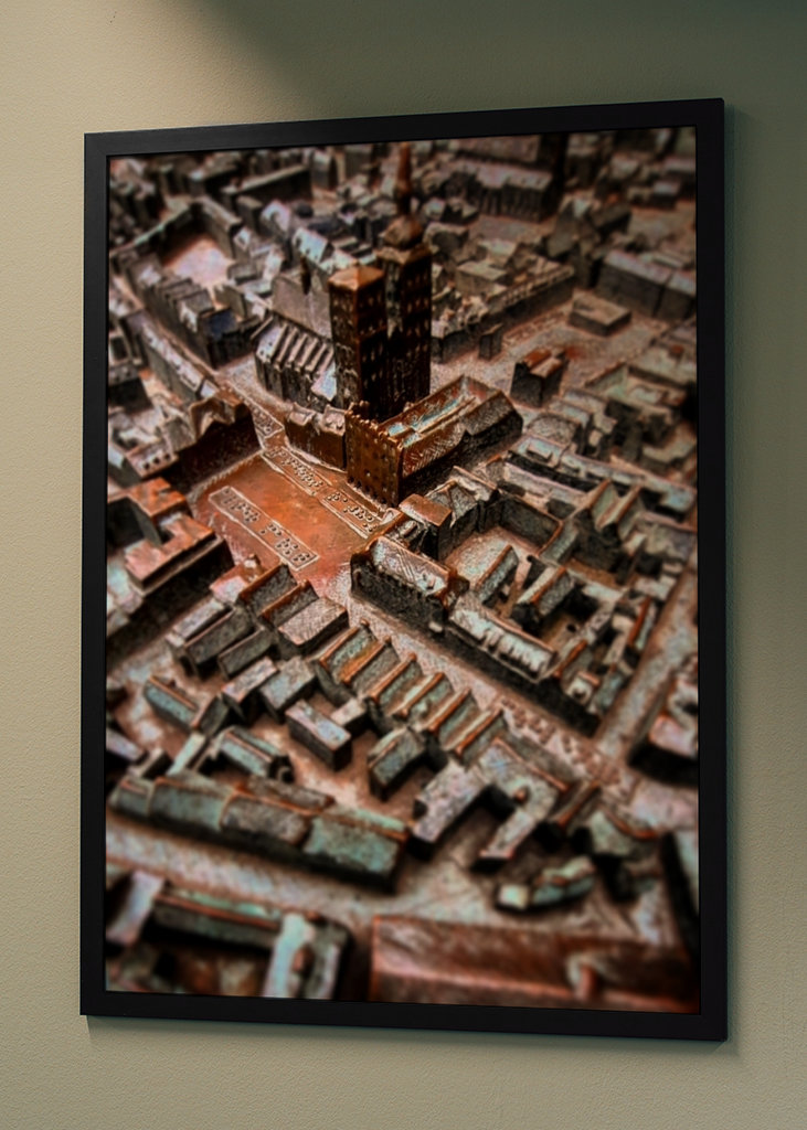 Metall Miniatur von Stralsund