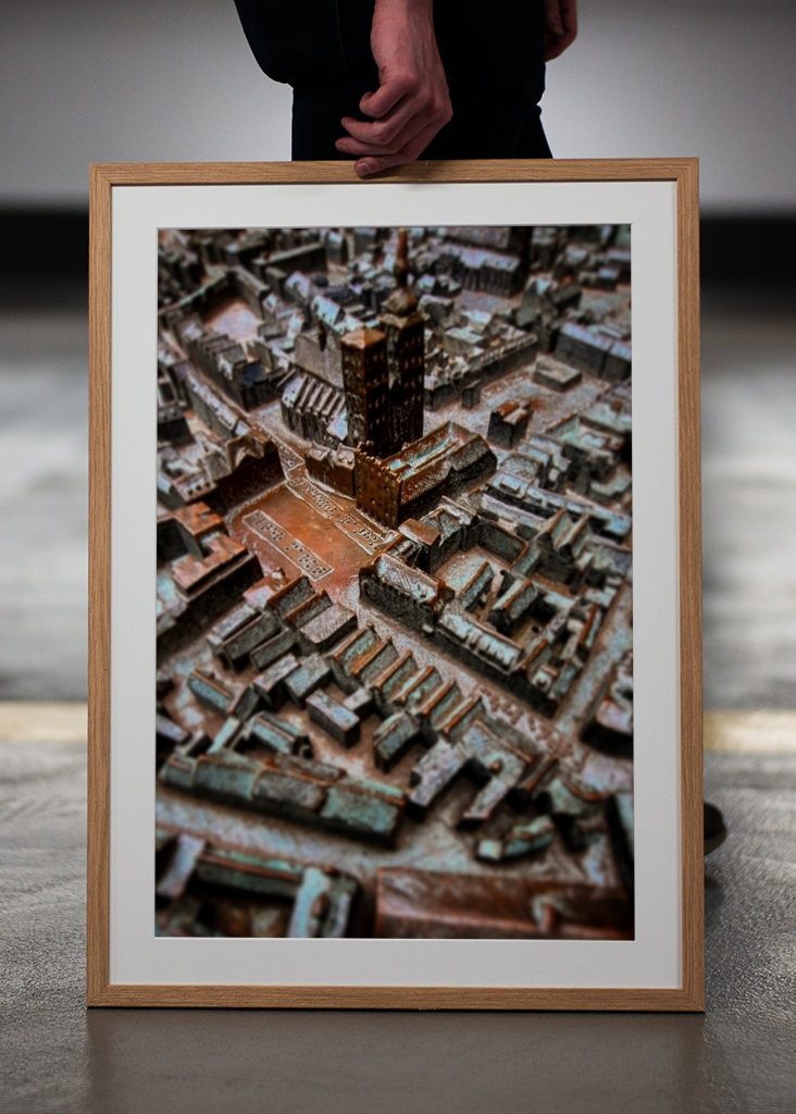 Metall Miniatur von Stralsund