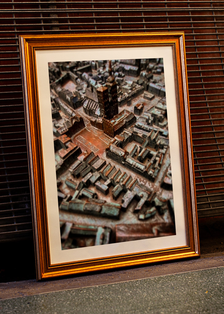 Metall Miniatur von Stralsund