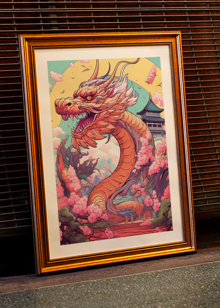 Japanese dragon cherry