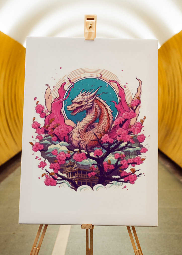 Japanese dragon cherry