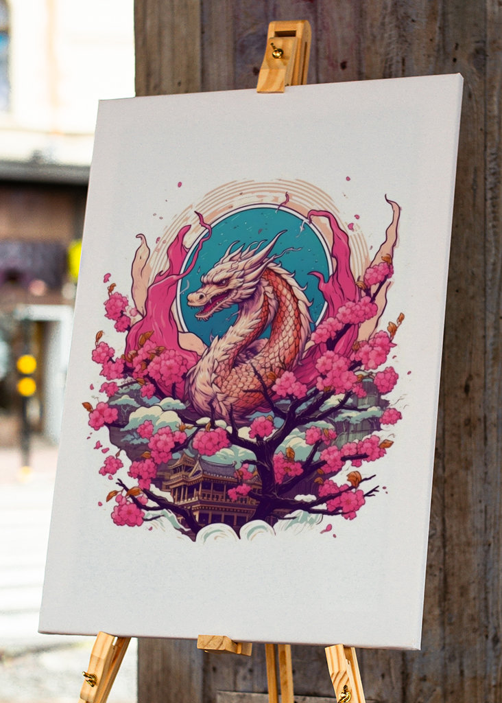 Japanese dragon cherry