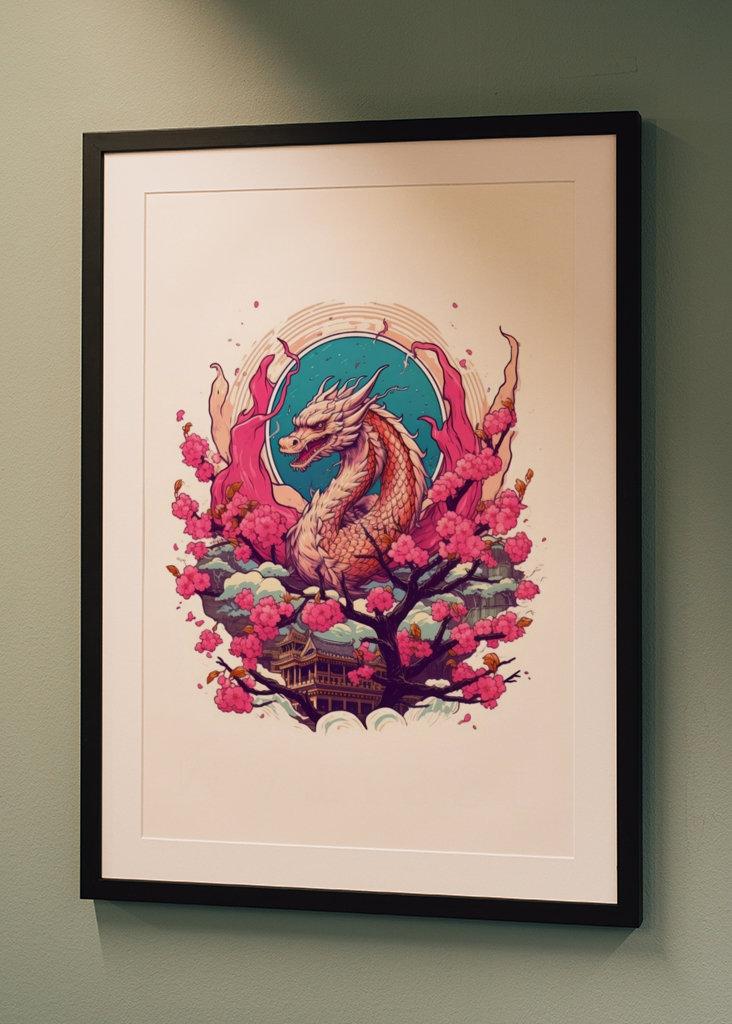 Japanese dragon cherry