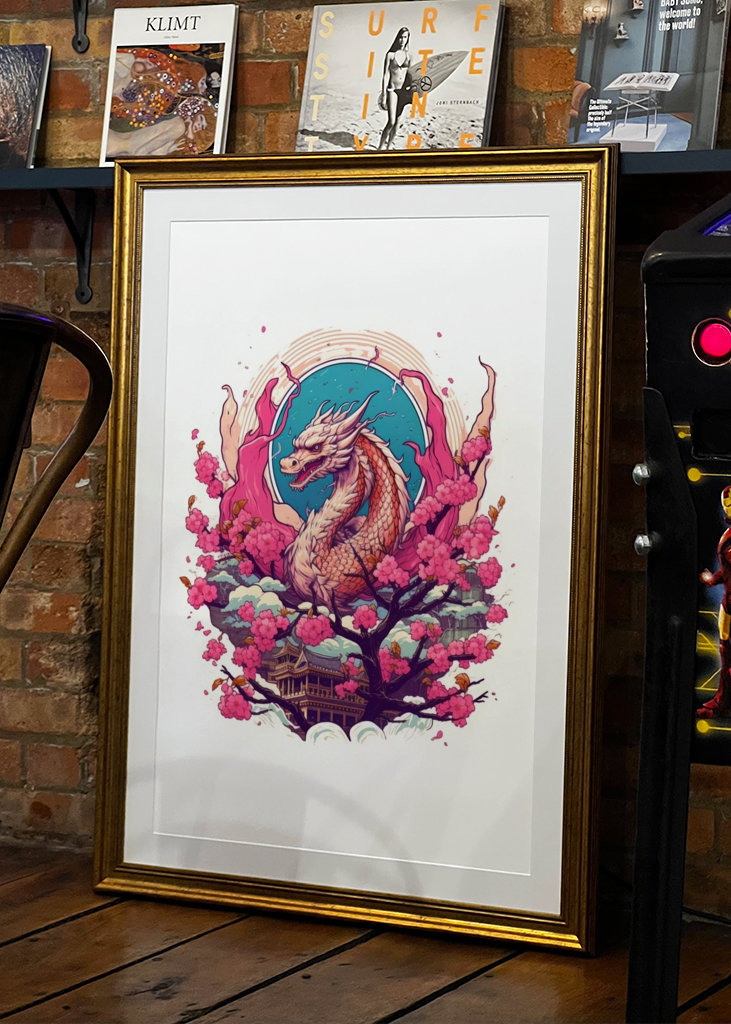 Japanese dragon cherry