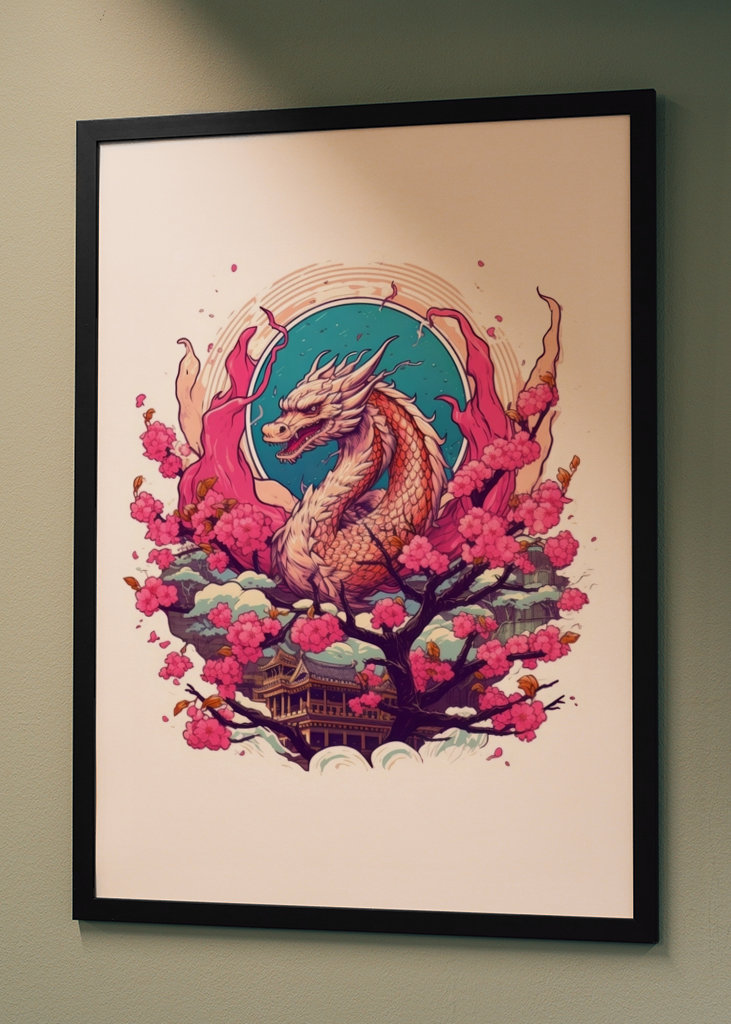 Japanese dragon cherry