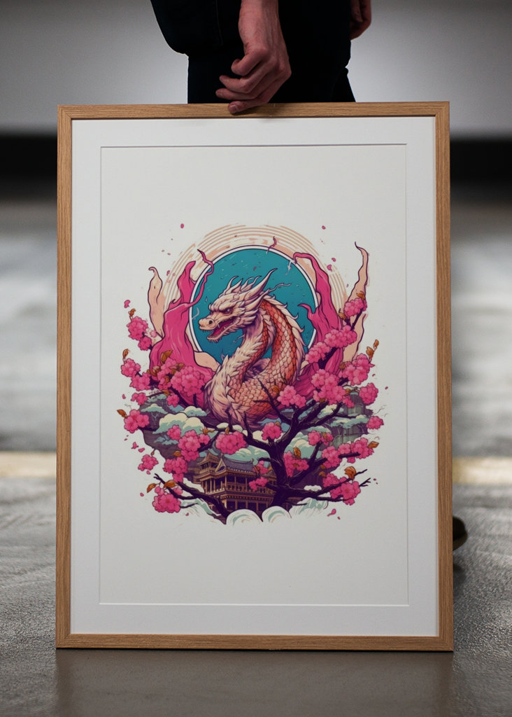 Japanese dragon cherry