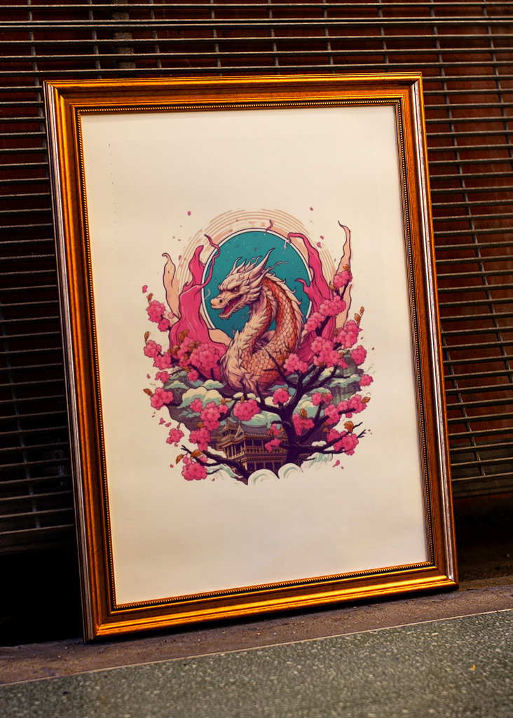 Japanese dragon cherry