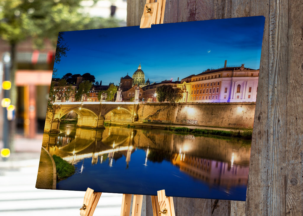 Řím ve večerním světle