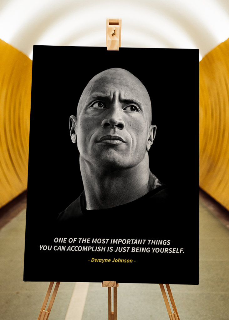 Dwayne Johnson siterer 