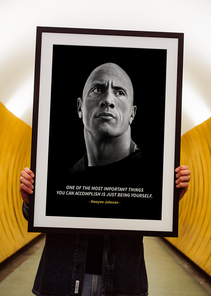 Dwayne Johnson siterer 