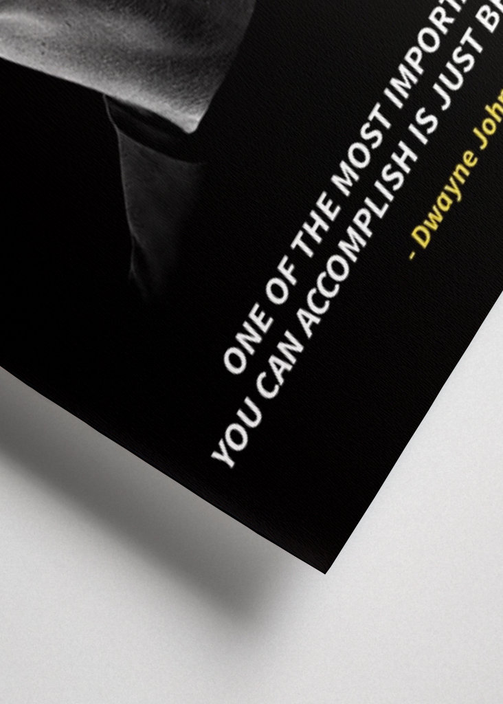 Dwayne Johnson siterer 