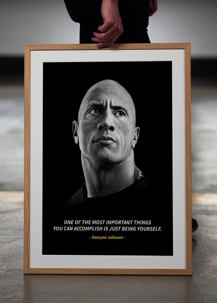 Dwayne Johnson siterer 