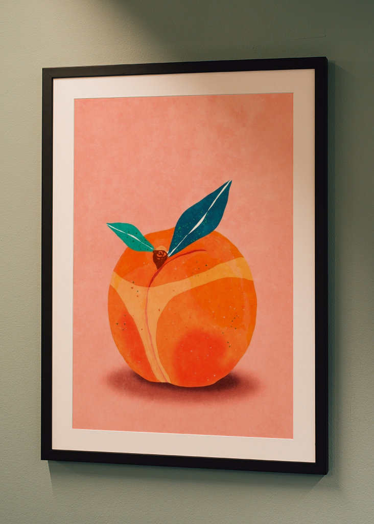 your booty is peachy