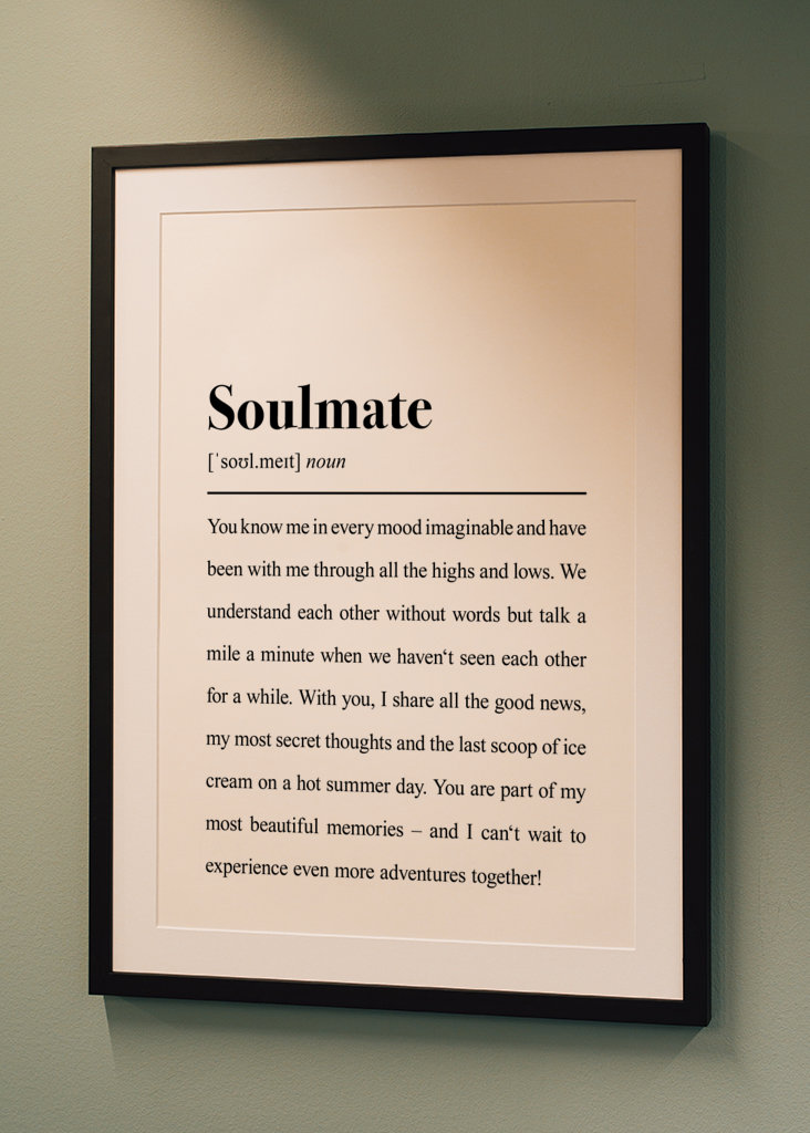 Soulmate Quote for Best Friend
