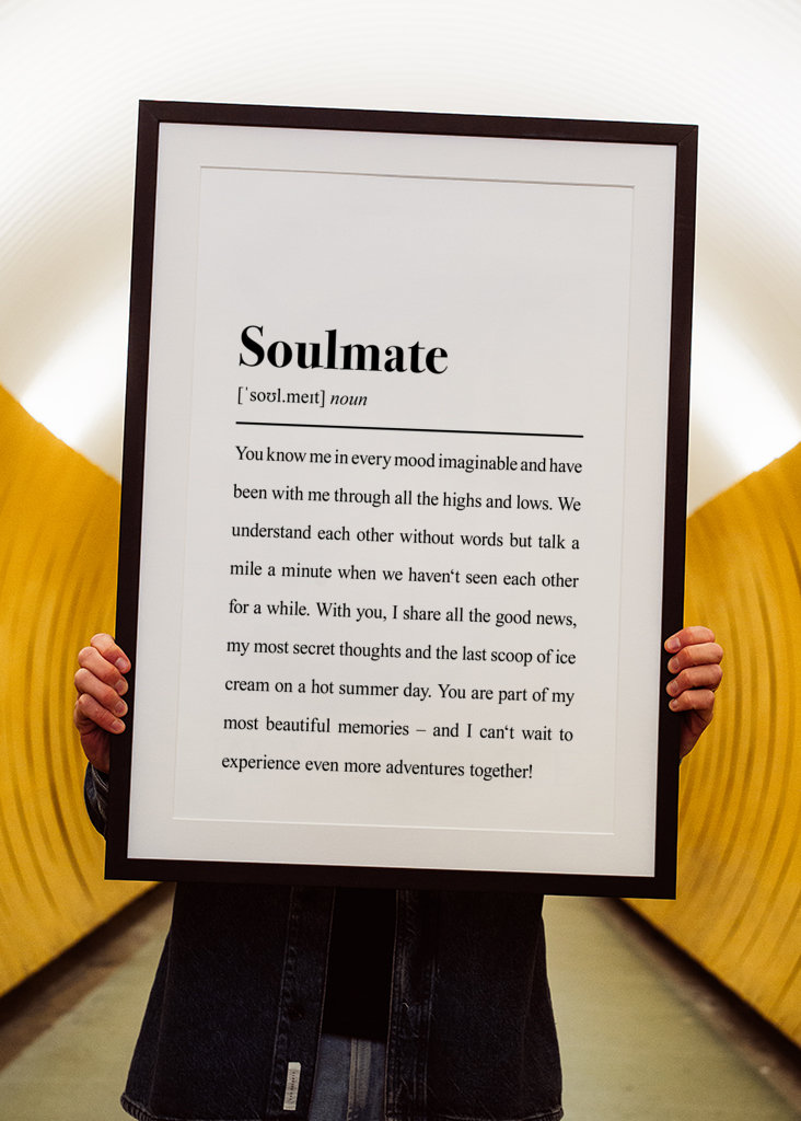 Soulmate Quote for Best Friend