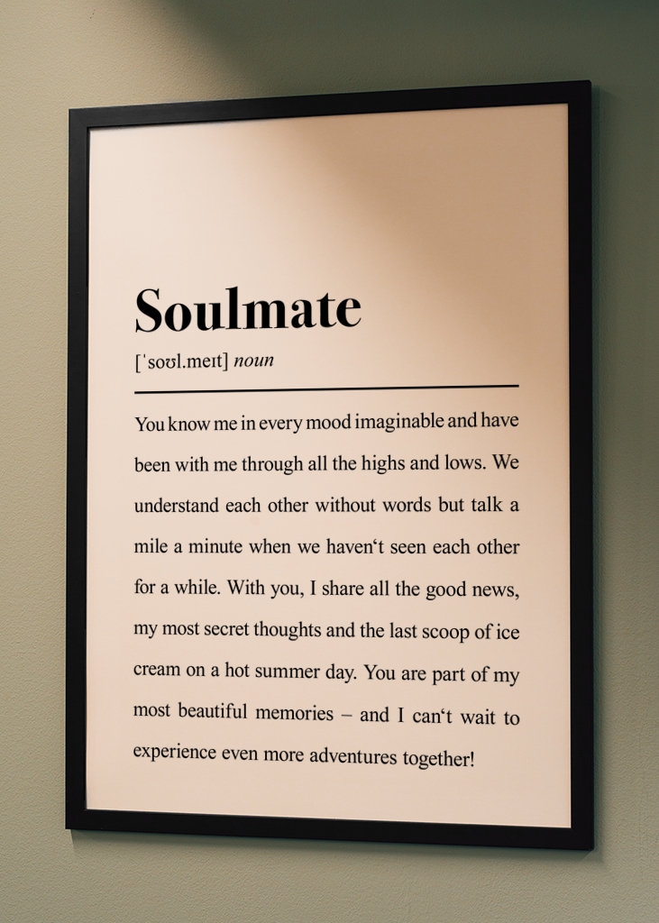 Soulmate Quote for Best Friend