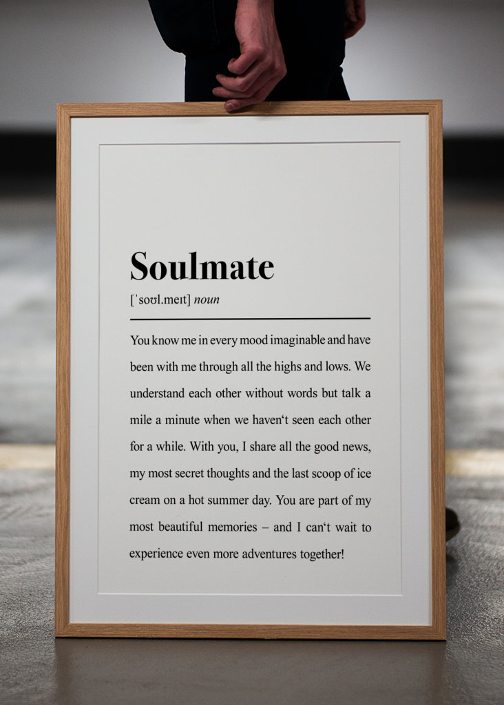 Soulmate Quote for Best Friend