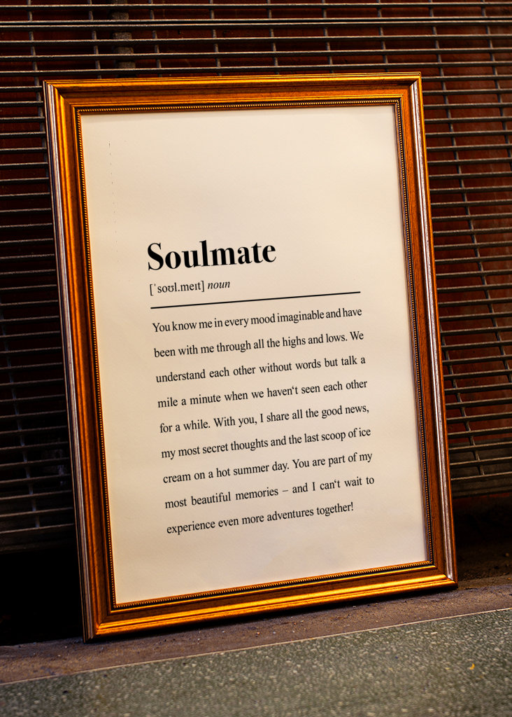 Soulmate Quote for Best Friend