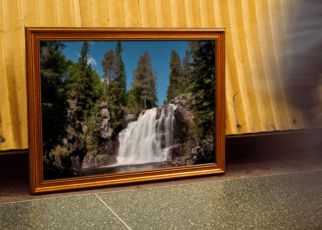 Stoppen Sie Wasserfall